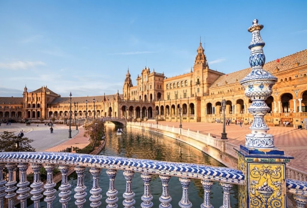 ทริปสเปนต้องแวะ: เช็คอิน Plaza de Espanya สัมผัสความงามสถาปัตยกรรมอิฐแดงและเบญจรงค์